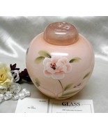 2992 Fenton Family Signature Camellia Ginger Jar - $155.00