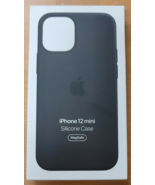 Apple Genuine Silicone Case with MagSafe for iPhone 12 Mini - Black - £11.00 GBP