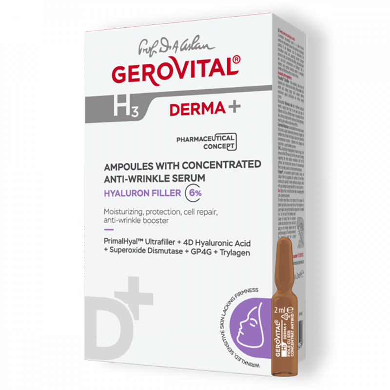 Ampoules with Concentrated Anti-Wrinkle Serum 6% Hyaluron Filler - Gerov... - $69.99