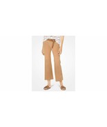 MICHAEL Michael Kors Women&#39;s Cropped Izzy Suede Pants Peanut ( 0 )  - $3,794.70 MXN