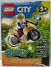 LEGO City Selfie Stunt Bike #60309 Factory Sealed 5+ 14pcs - £13.29 GBP