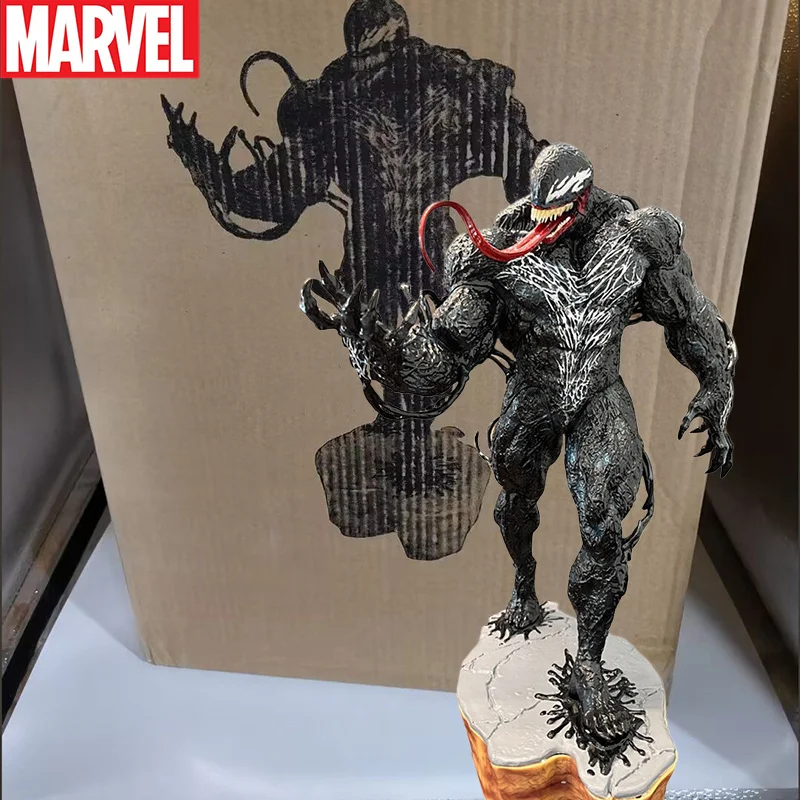 New Marvel Series Venom 1/3 Height 50cm Model Handheld Villain Gk Venom Statue - £218.95 GBP - £222.61 GBP