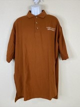 Tiger Hill Men Size 3XL Burnt Orange UT Texas Longhorns Knit Polo Short Sleeve - £6.04 GBP