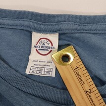 Delta Pro Weight T-Shirt Men's XL Blue Cotton Graphic T-Shirt Get Your Kicks image 4