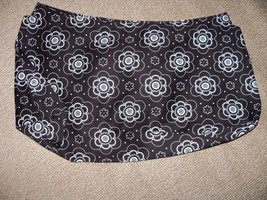 Thirty-One Onyx Blossom Fitted Purse Skirt NWOT - £13.68 GBP
