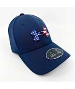 Under Armour UA Men&#39;s Freedom Blitzing Academy Navy Classic Fitted Cap - $30.08 CAD