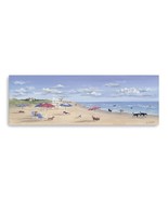 HomeRoots 398954 60 x 20 in. Dogs Rule the Beach Blue Canvas Wall Art - £245.11 GBP