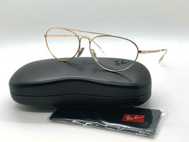 New Ray Ban Optical Eyeglasses Rb 6454 3094 Rose Gold 58-14-140MM /CASE - £62.00 GBP