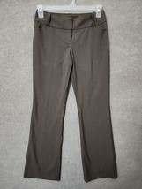 The Limited Collection Cassidy Fit Dress Pants Womens 2 Petite Brown Flared Leg - £19.36 GBP