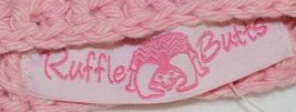 Ruffle Butts Pink Ear Hat With Flower Cotton 0 To 6 Months image 4