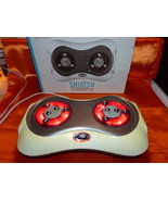 SHIATSU FOOT MASSAGER SALES Homedics Roller Balls w Heat Healthier Feet - $15.00