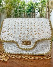 Golden Elegance -A bag that exudes luxury and romance. - $89.10