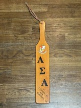 VTG 1965 Alpha Sigma Alpha Fraternity Paddle Murray State University Ken... - £29.54 GBP