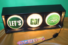 Let&#39;s Go Jets NY Football NFL Flashing Light Display Team Sport Lamp WS001 - £39.68 GBP
