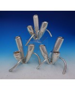 Antonio Pineda Mexican Mexico Sterling Silver Candelabra Set 3pc (#4698) - $145,382.04 MXN