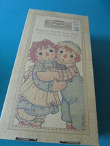  Raggedy Ann &amp; Andy 2 Dolls New In Bow Coa By Joni Gruelle 2007 Original - £99.34 GBP