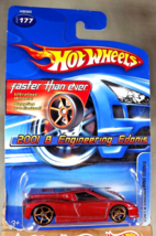 2005 Hot Wheels Faster Than Ever Collector#177 2001 B Engineering Edonis Drk Red - £8.99 GBP