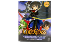 DVD Anime Code Geass Complete Series (1-50 End) +Akito Exiled +4 Movies English  - £27.89 GBP