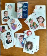 vintage BBC Women&#39;s Playing Cards Full Deck BBC  The Women&#39;s Hour Carica... - £30.44 GBP