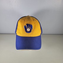 Milwaukee Brewers Hat Adjustable Strapback by Twins Enterprise MLB - £12.22 GBP