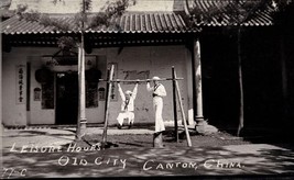 Vintage Negative;Leisure Hours In Old City Canton, China; Circa 1912 - £27.49 GBP