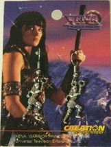 Xena Warrior Princess Xena Figure and Chakram Pierced Loop Earrings NEW ... - $19.28