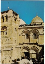 Israel Postcard Jerusalem The Church Of The Holy Sepulchre - £2.32 GBP