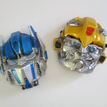 Transformers Plastic Children Mask Lot Optimus Prime Bumblebee Has Flaws - £19.48 GBP