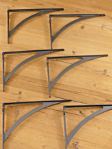 6 Large Cast Iron Brackets Braces Shelf Bracket Corbels Shelf Metal 11 X 7 1/2&quot; - £43.24 GBP