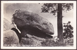 Kings Canyon National Park, CA RPPC Rocking Rock Real Photo Postcard G.R.-48 - £9.79 GBP