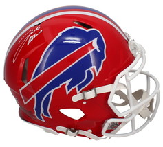 Josh Allen Autographed Buffalo Bills Throwback Authentic Speed Helmet Beckett - £714.17 GBP