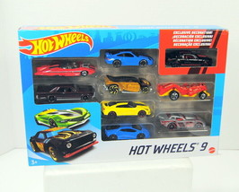 HOT WHEELS 9 Car Bundle Lot Red Line &#39;20 Exclusive Street, Stock &amp; Race ... - $21.95