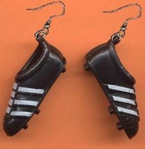 Track Shoes Earrings Soccer Baseball Football Athletic Cleats Gym Sports Jewelry - £6.25 GBP