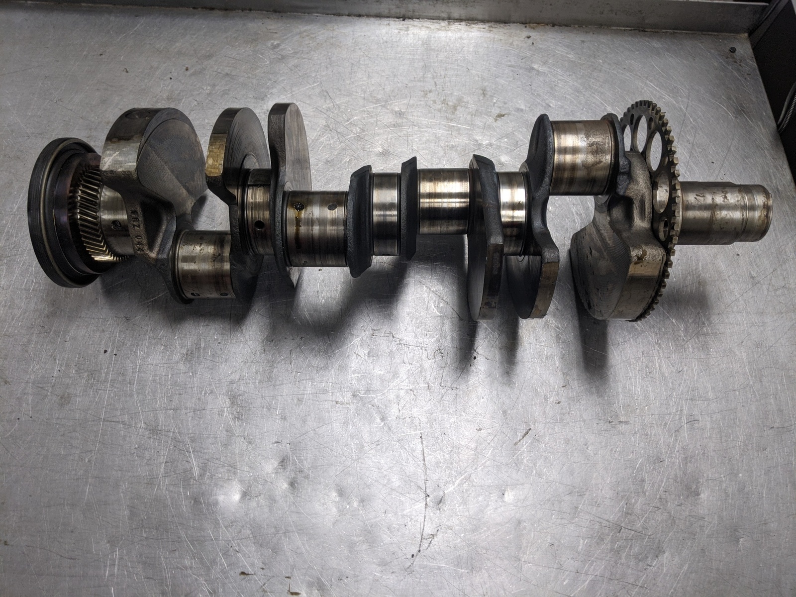 Crankshaft Standard For 03-07 Ford F-250 Super Duty  6.0 1839402C1 Diesel Item image 2