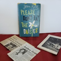 Please Don&#39;t Eat, The Daisies by Jean Kerr Hardcover Book 1957 &amp; News clippings - £35.00 GBP