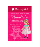 American Girl Digital party invitation - Choose your favorite doll   - £4.74 GBP