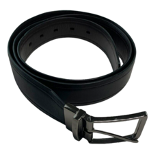 Full Grain Cowhide Leather Belt Mens Black 49 inches long - £6.84 GBP