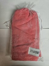 Turbie Twist Pink Microfiber Hair Towel Wrap Pre-owned Excellent - £6.32 GBP