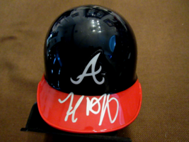Fred Mcgriff 1995 Wsc Atlanta Braves Hof Signed Auto Mini Helmet Jsa Beauty - £193.30 GBP