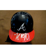 FRED MCGRIFF 1995 WSC ATLANTA BRAVES HOF SIGNED AUTO MINI HELMET JSA BEAUTY - £194.61 GBP