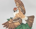 Vintage Lenox Porcelain Chipping Sparrow Figurine Garden Bird Sculpture ... - $39.99