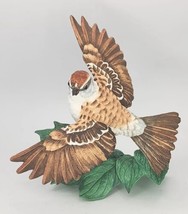 Vintage Lenox Porcelain Chipping Sparrow Figurine Garden Bird Sculpture ... - $39.99