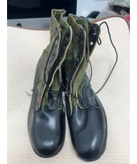 NEW VINTAGE 1968 US ARMY VIETNAM WAR ERA BATA JUNGLE BOOTS - SIZE 11N - $273.66 CAD