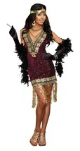 SOPHISTICATED LADY COSTUME - £52.90 GBP