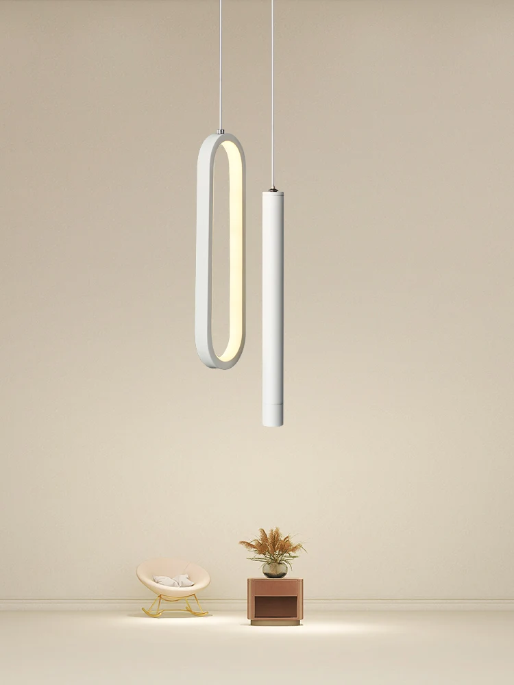 Nordic Lustre Minimalist LED Chandelier Pendant Lights Living Bedroom Be... - $48.34+