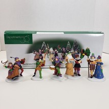 Department 56 Dickens Village &quot;Here We Come A-WASSAILING&quot; Set 5 Figures #58410 - £17.09 GBP