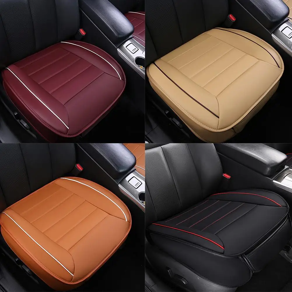 R seat cover pu leather breathable pad mat for auto cover cushion car chair accessories thumb200
