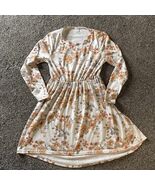 Pat Pat Floral Print Long Sleeve Maxi Dress Girls 11–12Y Cream Beige You... - €7,70 EUR