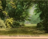 Vintage Postcard 1900-1910 -488.  Paris - Bois de Boulogne - Une Clairiere  - $3.91