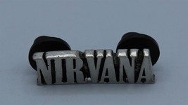 Nirvana Pin Brooch - English Pewter Alchemy Poker Vintage 1992 - $46.27
